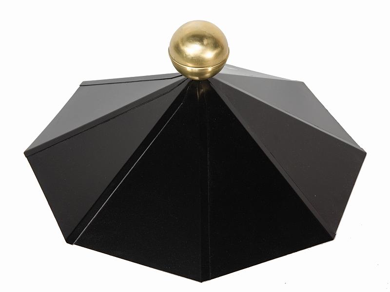 Wolff Finnhaus Dachhaube 8-eckig Messing