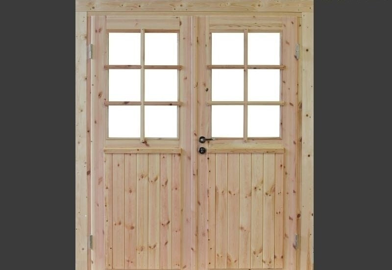 Wolff Finnhaus Doppeltür Hero 70 Isoliert