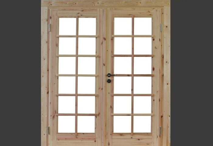 Wolff Finnhaus Doppeltür Lars 58 Isoliert