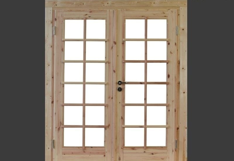 Wolff Finnhaus Doppeltür Lars 70 Isoliert