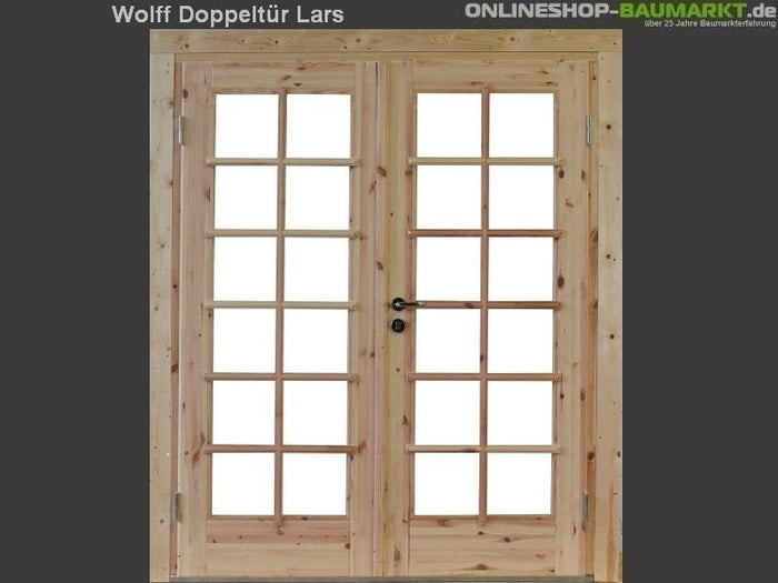 Wolff Finnhaus Doppeltür Lars XL 44 Isoliert