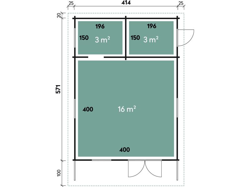 Wolff Finnhaus Ferienhaus Göteborg 70-B Modern