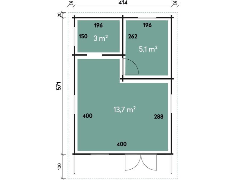 Wolff Finnhaus Ferienhaus Göteborg 70-D Klassik
