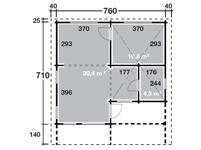 Wolff Finnhaus Ferienhaus Odenwald 70 A