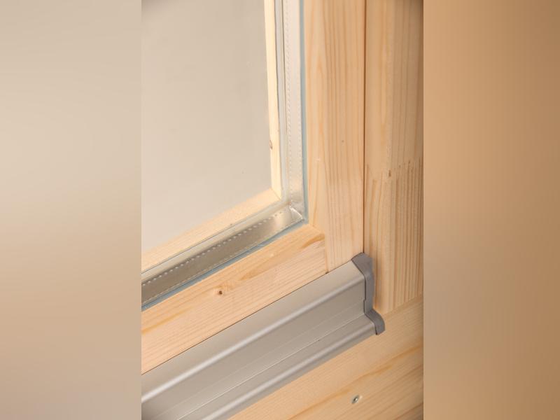 Wolff Finnhaus Ferienhaus Odenwald 70-B mit Schlafboden und Anbau, natur