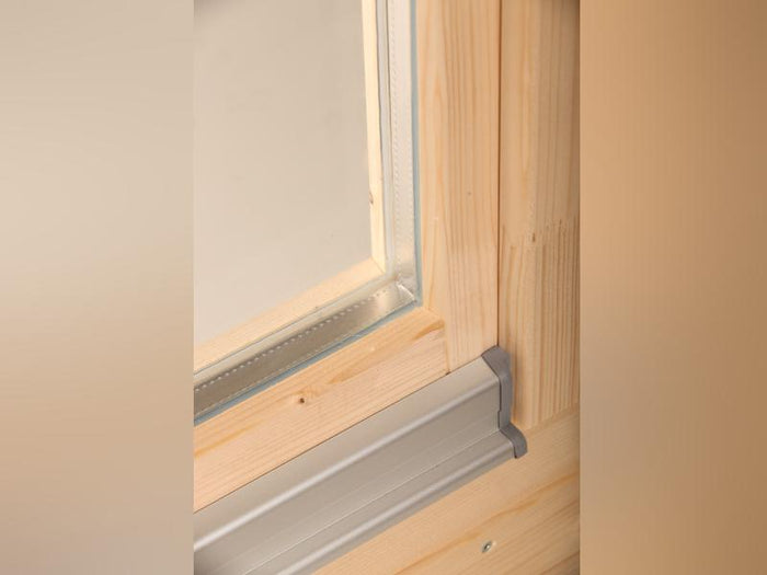 Wolff Finnhaus Ferienhaus Odenwald 70-B mit Schlafboden und Anbau, natur