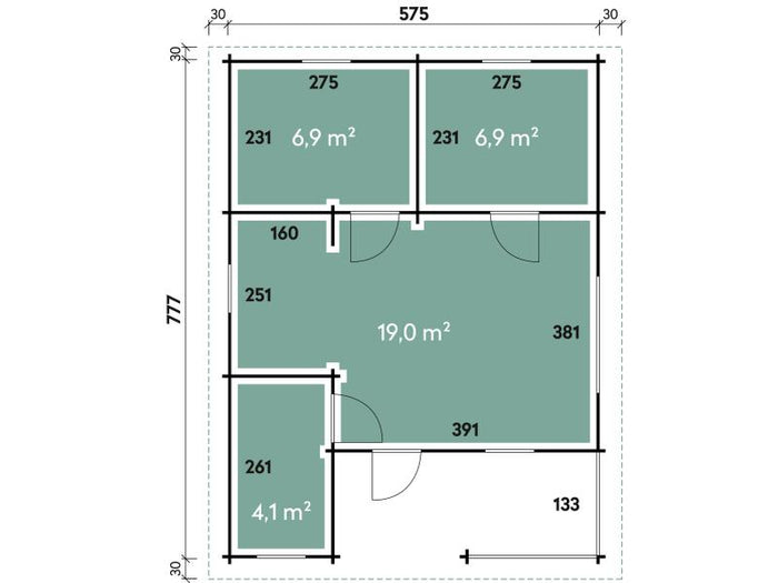 Wolff Finnhaus Ferienhaus Spessart 70-A