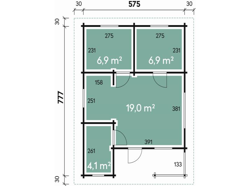 Wolff Finnhaus Ferienhaus Spessart 92-A