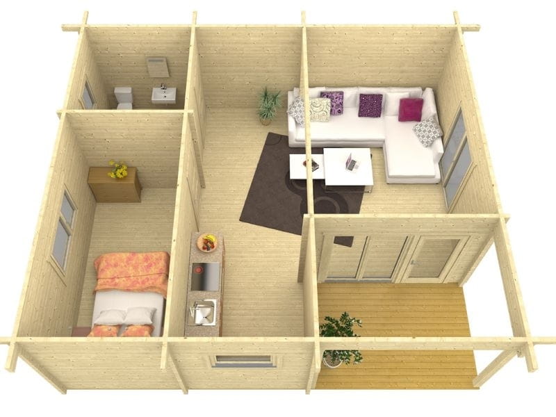 Wolff Finnhaus Ferienhaus Taunus 70