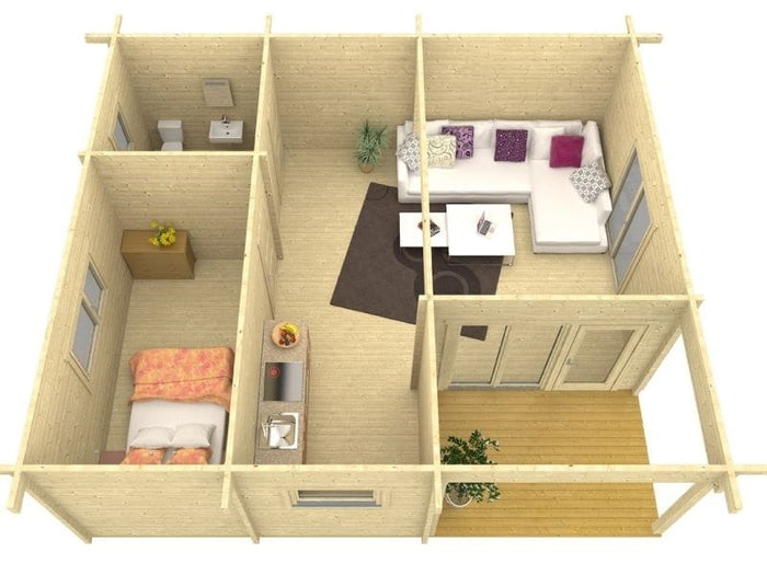 Wolff Finnhaus Ferienhaus Taunus 92