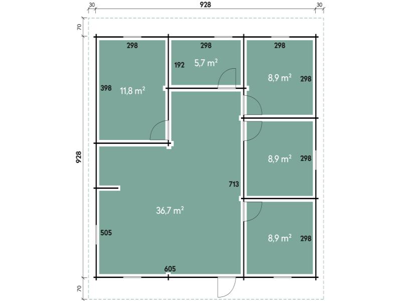 Wolff Finnhaus Ferienhaus Westerwald 70