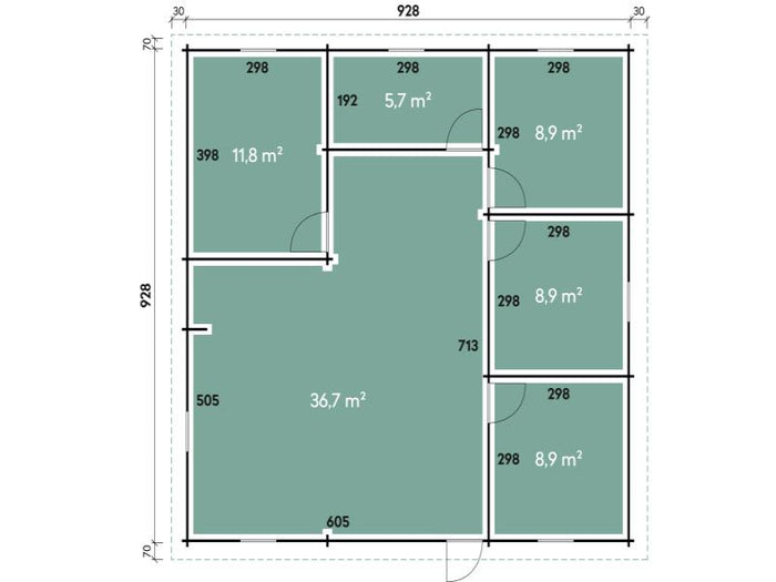 Wolff Finnhaus Ferienhaus Westerwald 92