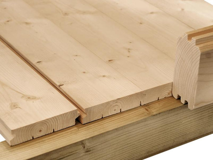 Wolff Finnhaus Fußboden 5436 für Hidda mit Anbau