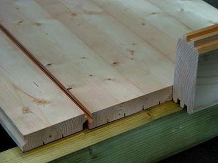 Wolff Finnhaus Fußboden für Calais mit Anbau