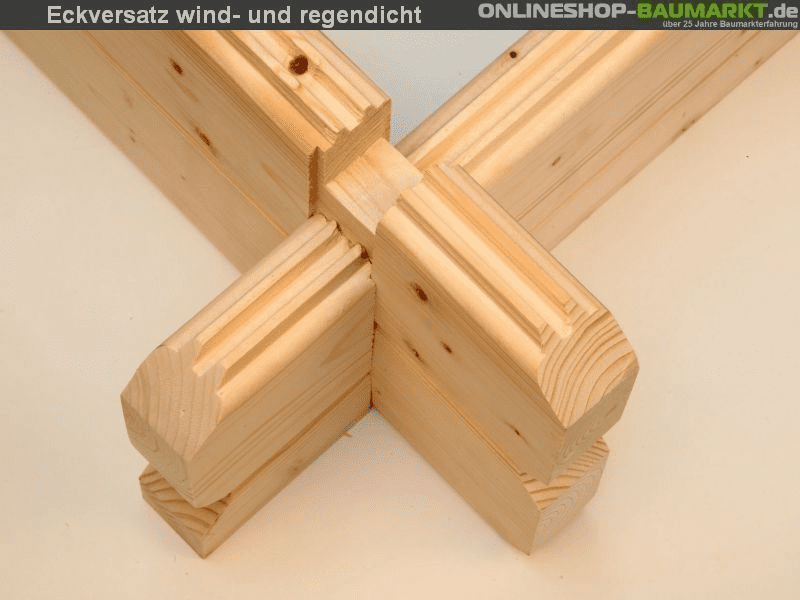 Wolff Finnhaus Gartenhaus Breda, inkl. Fußboden