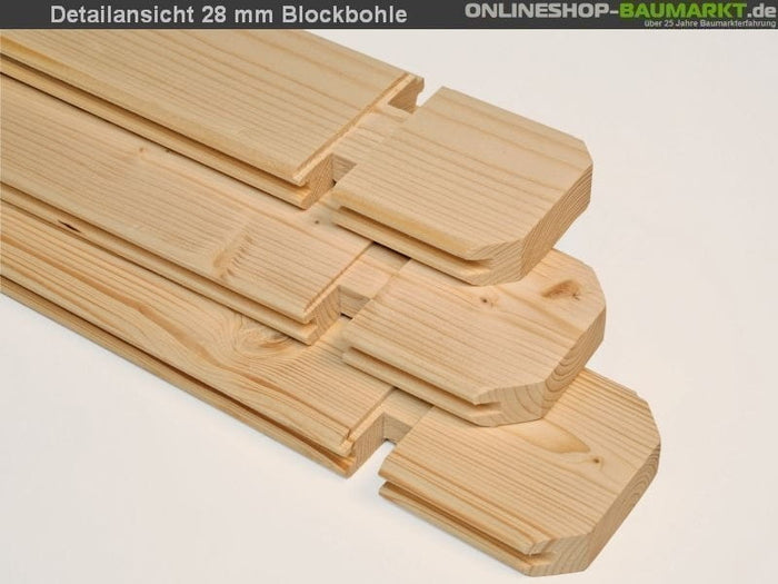 Wolff Finnhaus Gartenhaus Emma 28-A