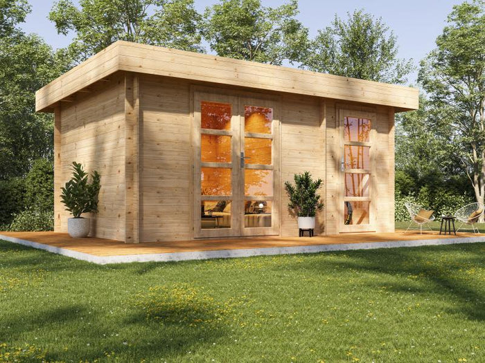 Wolff Finnhaus Gartenhaus Gerlis 4530, 28 mm