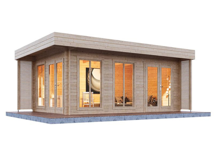 Wolff Finnhaus Gartenhaus Haldis 5335, 44 mm