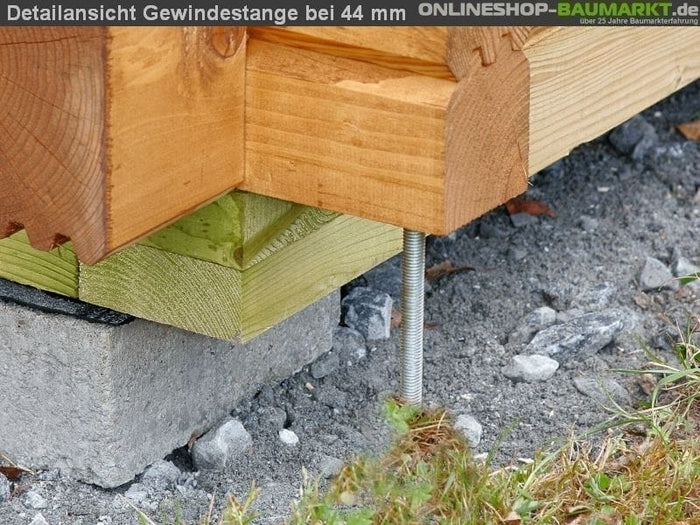 Wolff Finnhaus Gartenhaus Lisa 44-C XL