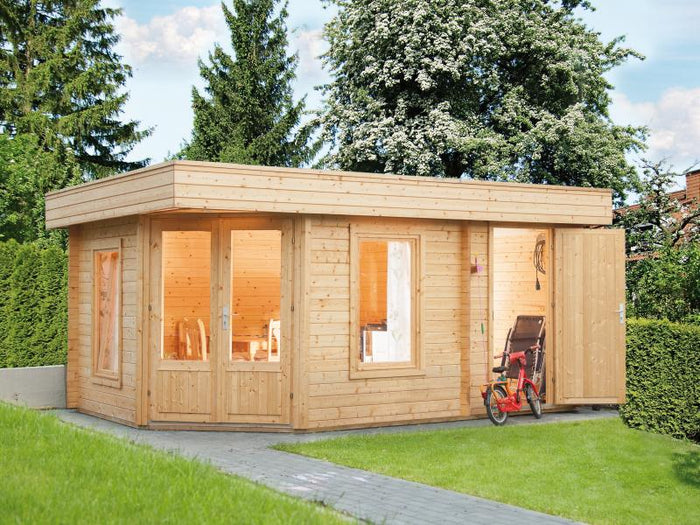 Wolff Finnhaus Gartenhaus Maja 40-B/2-Raum