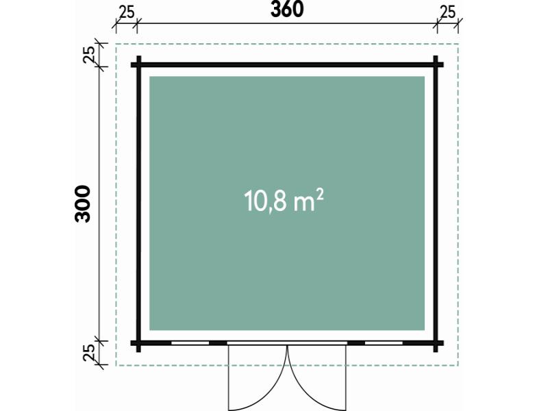 Wolff Finnhaus Gartenhaus Malmö 44-A