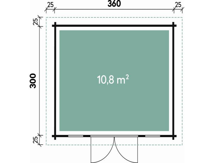 Wolff Finnhaus Gartenhaus Malmö 44-A