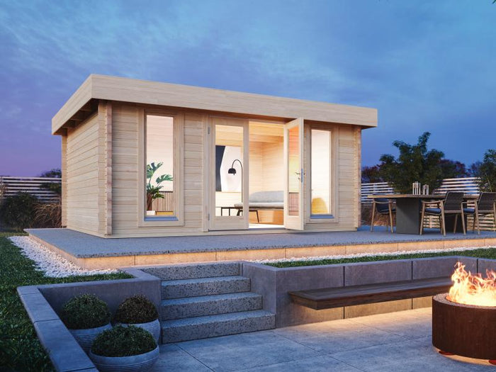 Wolff Finnhaus Gartenhaus Malmö 44-D XL