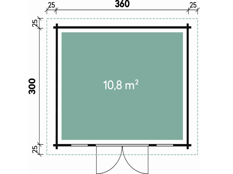 Wolff Finnhaus Gartenhaus Malmö 70-A