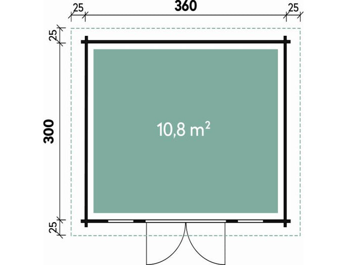 Wolff Finnhaus Gartenhaus Malmö 70-A