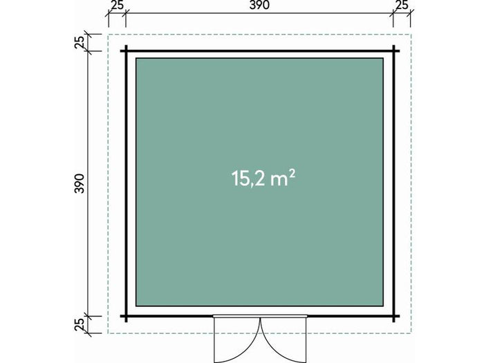 Wolff Finnhaus Gartenhaus Malmö 70-C