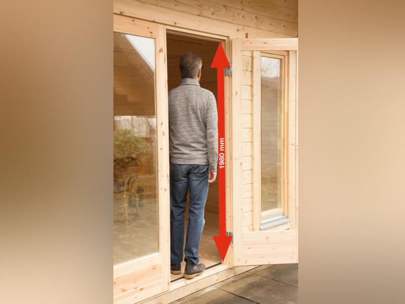 Wolff Finnhaus Gartenhaus Malmö 70-D XL