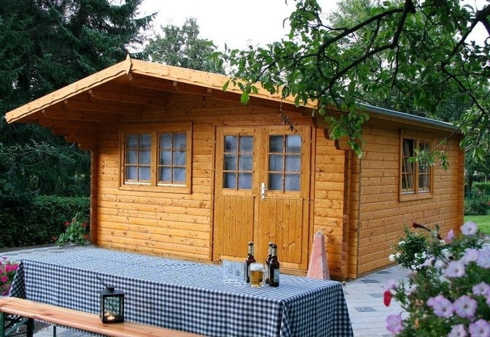 Wolff Finnhaus Gartenhaus Nordkap 70-G XL