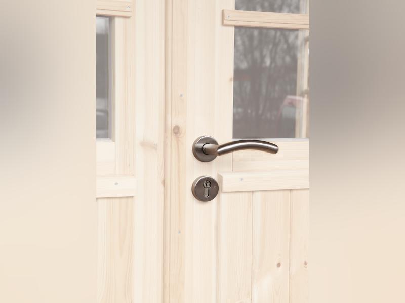 Wolff Finnhaus Gartenhaus Pulti 34-B Typ 5 mit SD A, naturbelassen