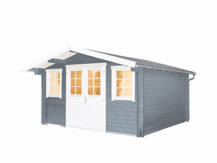 Wolff Finnhaus Gartenhaus Rotterdam Klassik hellgrau