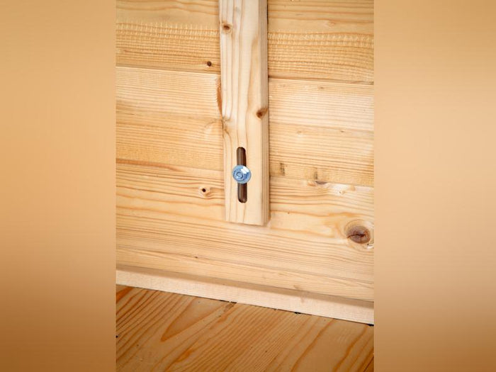 Wolff Finnhaus Gartenhaus Rotterdam Klassik hellgrau