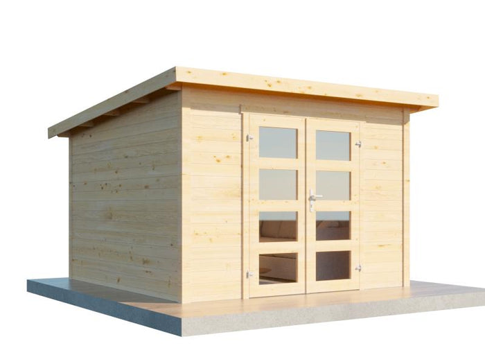 Wolff Finnhaus Gartenhaus Thies 2929, 28 mm