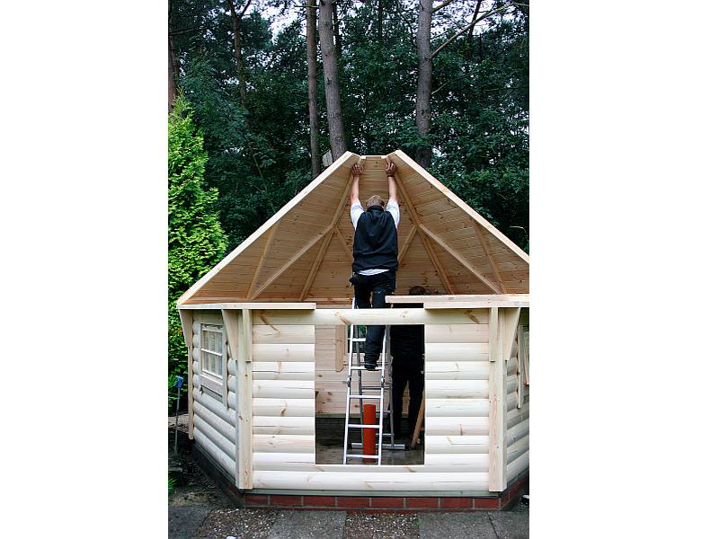 Wolff Finnhaus Grillkota 9 de luxe Grundset