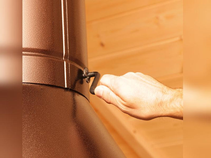 Wolff Finnhaus Höhenverstellung für Rauchabzug