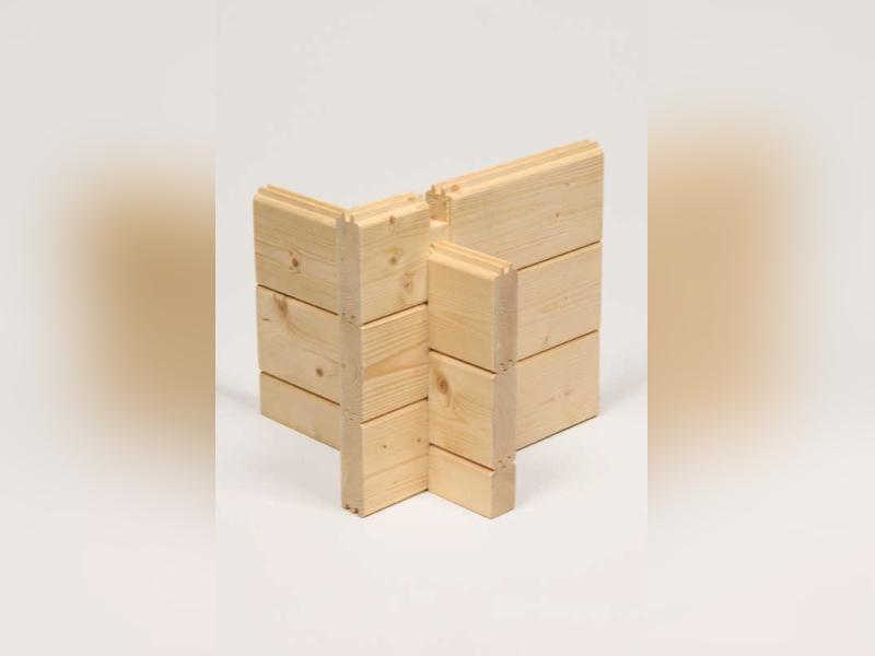 Wolff Finnhaus Maja 40-B/1-Raum, mit Terrasse 250 cm