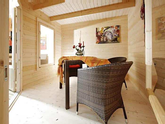 Wolff Finnhaus Maja 40-B/1-Raum, mit Terrasse 250 cm