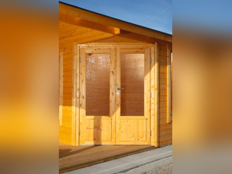 Wolff Finnhaus Maja 40-B/1-Raum, mit Terrasse 250 cm