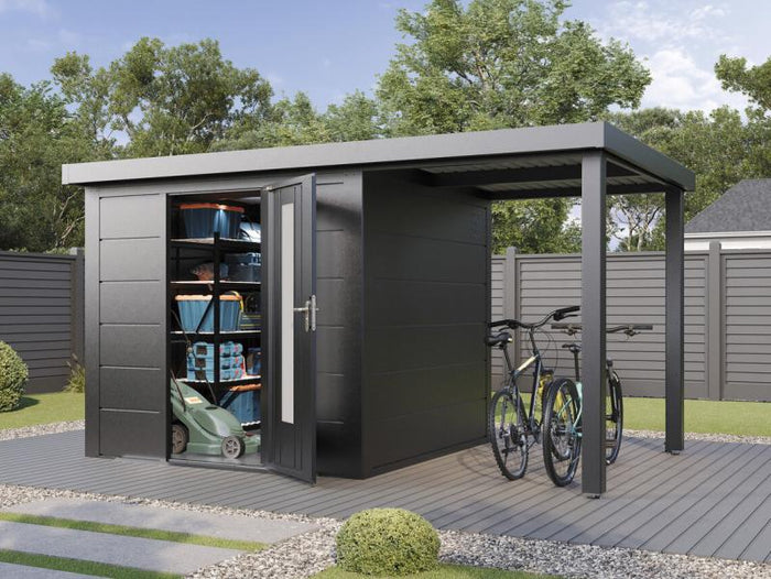 Wolff Finnhaus Metall-Terrasse 1524, Anthrazit