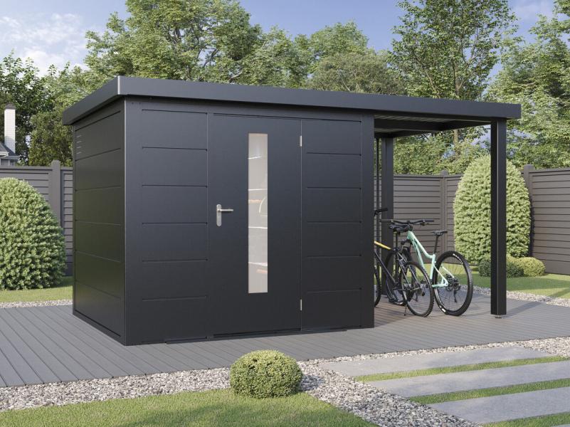 Wolff Finnhaus Metall-Terrasse 1524, Anthrazit