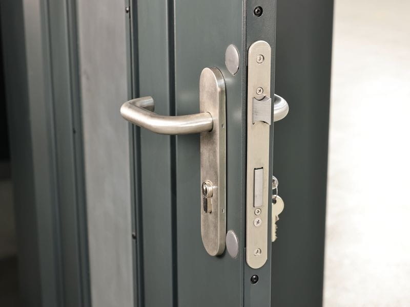 Wolff Finnhaus Metallgartenhaus Eirik 2424, Anthrazit