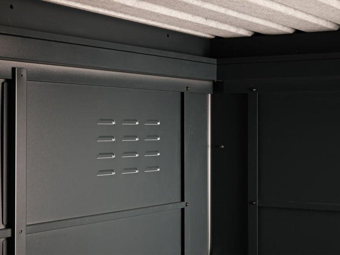 Wolff Finnhaus Metallgartenhaus Eirik 3030, Anthrazit