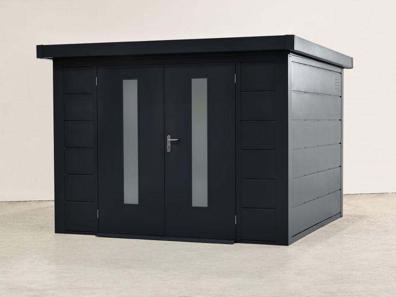 Wolff Finnhaus Metallgartenhaus Eirik 3030, Anthrazit