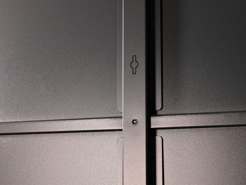 Wolff Finnhaus Metallgartenhaus Elvar 6030, Anthrazit