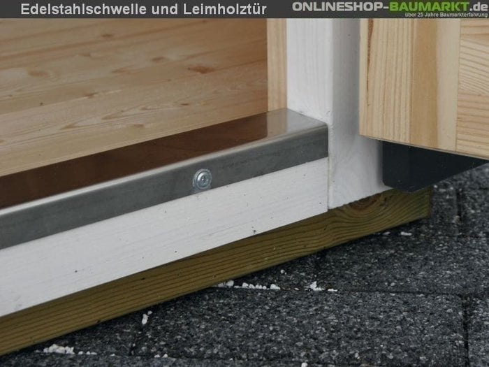 Wolff Finnhaus Pavillon Capri 3.5 natur 3,5x3,5 m