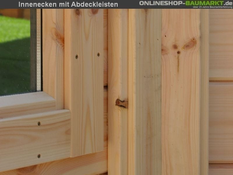 Wolff Finnhaus Pavillon Milano 3.0 natur 3 x 3 m