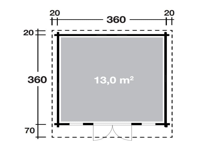 Wolff Finnhaus Pultdachhaus Trondheim 70-B XL